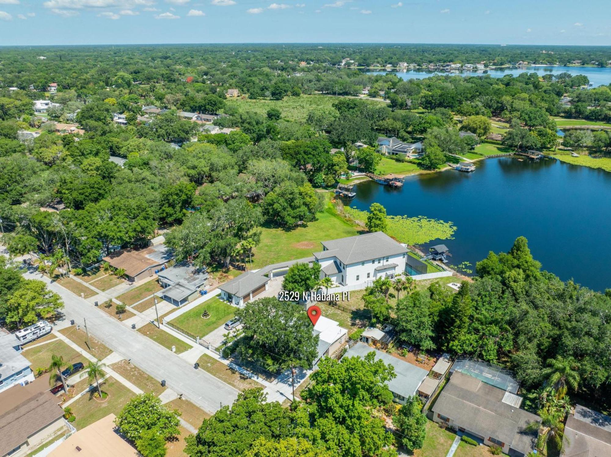 הוילה Lakefront Private Oasis In Tampa Bay מראה חיצוני תמונה