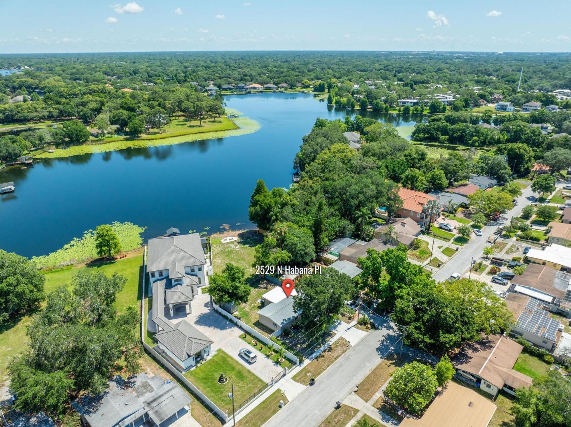 הוילה Lakefront Private Oasis In Tampa Bay מראה חיצוני תמונה