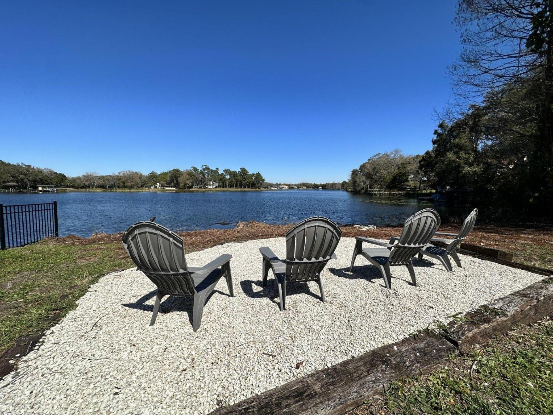 הוילה Lakefront Private Oasis In Tampa Bay מראה חיצוני תמונה